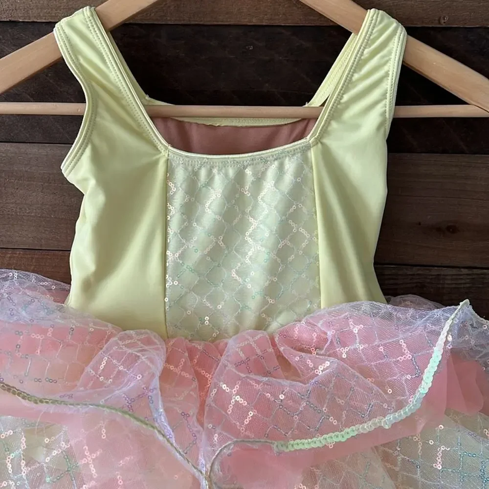NWOT Revolution Dancewear Girl's Embraceable You Dress Dance Costume